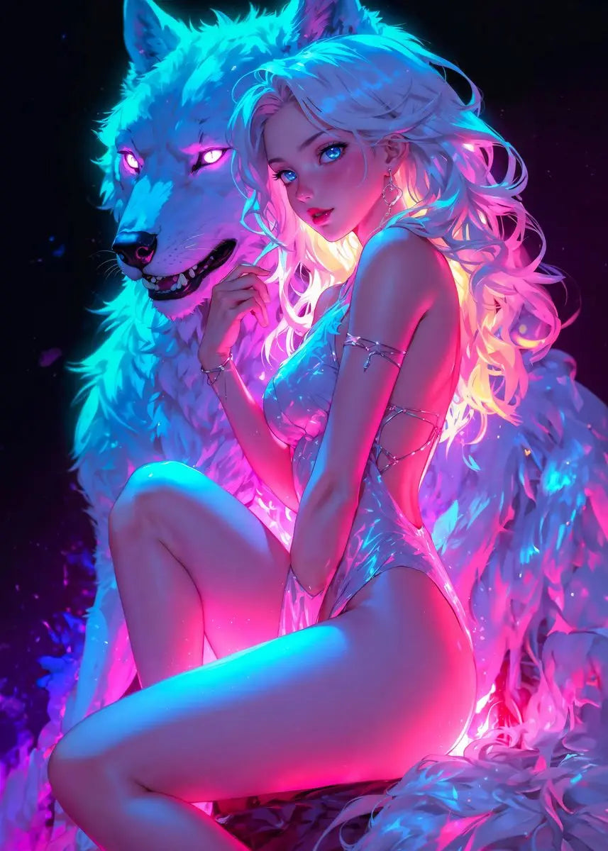 Anime Girls Canvas Painting, Hot Girl Poster Canvas Prints, Coquette Room Decor, Girly Wall Art For Home Decoration Unframed