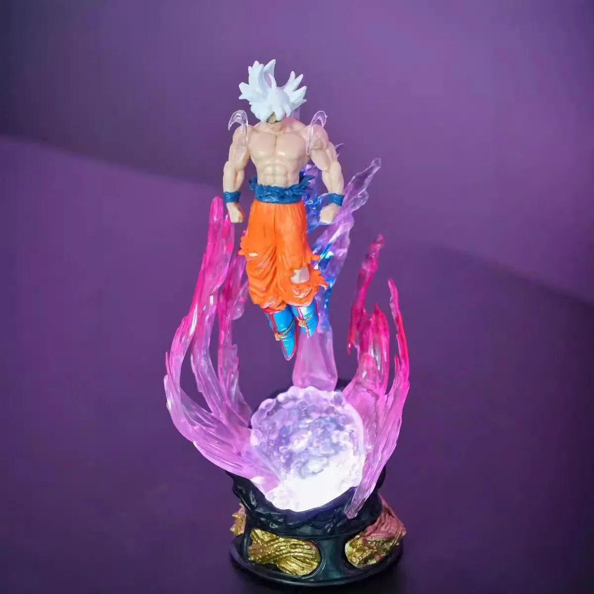 2025 New Dragon Ball Son Goku 25cm Figure Ultra Instinct Super Saiyan Figurine Statue Pvc Statue Model Ornament Collection Gift