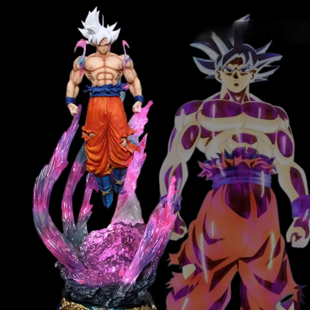 2025 New Dragon Ball Son Goku 25cm Figure Ultra Instinct Super Saiyan Figurine Statue Pvc Statue Model Ornament Collection Gift