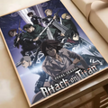 Attack On Titan Levil Ackerman Anime Poster HD Art Sticky Wall Waterproof Home Living Room Bedroom Bar Aesthetic Decoration