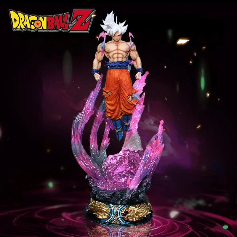 2025 New Dragon Ball Son Goku 25cm Figure Ultra Instinct Super Saiyan Figurine Statue Pvc Statue Model Ornament Collection Gift