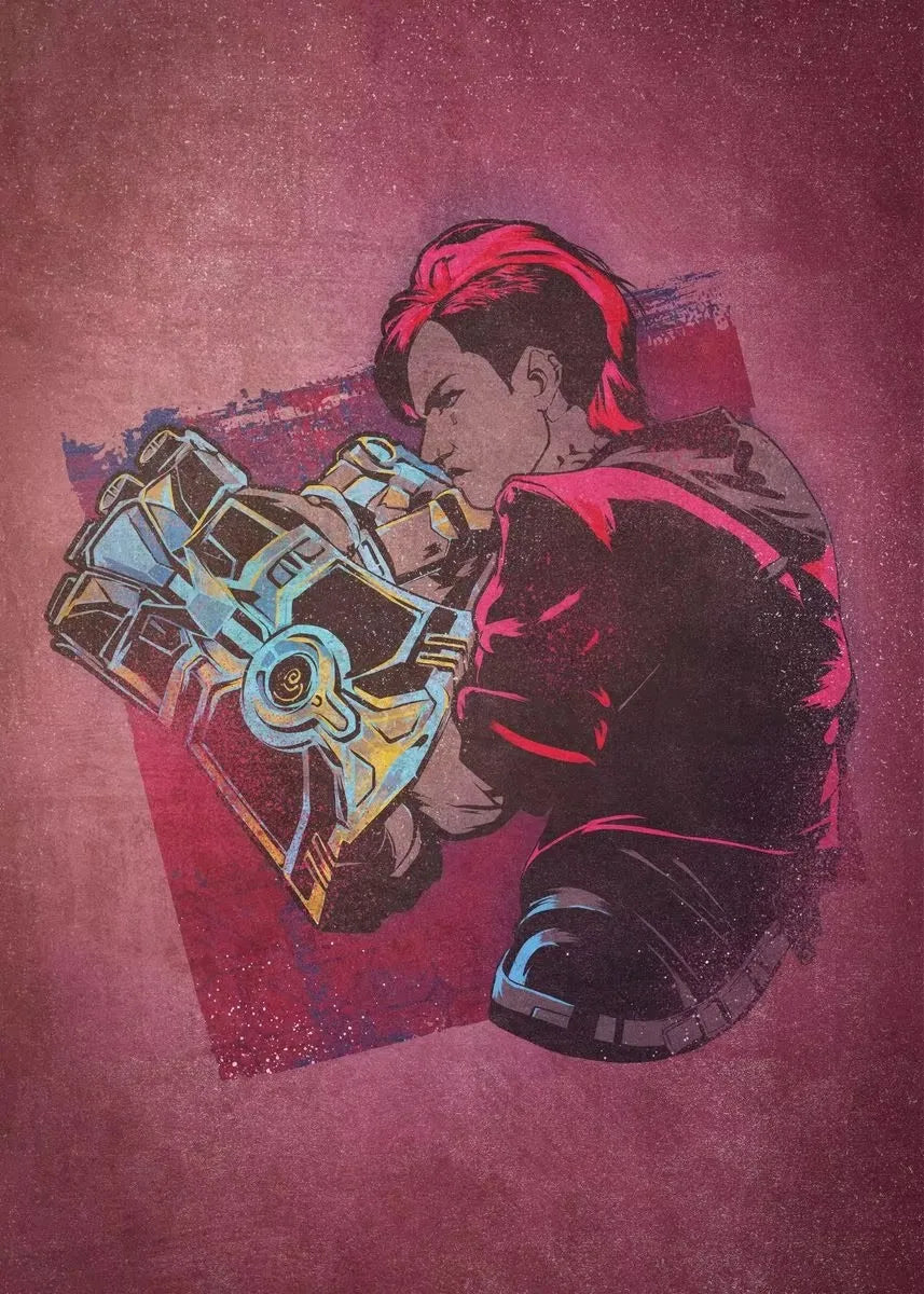 Arcane Season 2 Jinx VI Graffiti Poster Caitlyn Jayce Viktor Character Poster Arcane TV Series Wall Decor Canvas Aesthetic Print