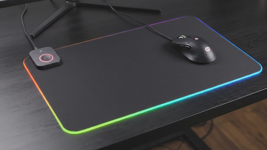 3-in-1 RGB Gaming Mouse Pad with Magnetic Wireless Charging (Phone, Watch & Earbuds) – XXL Desk Mat 80x30cm